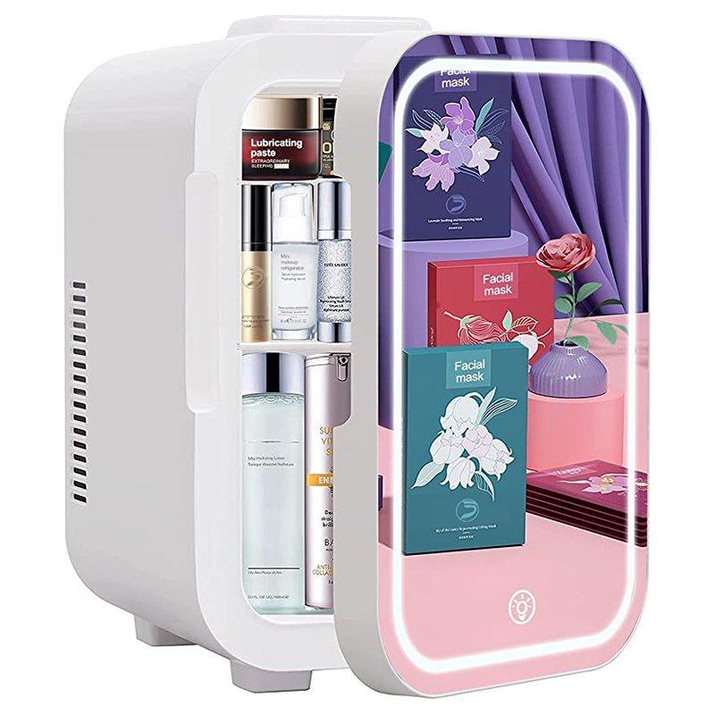 Холодильник косметический мини розовый 12L портативный (арт. 25-5086009)