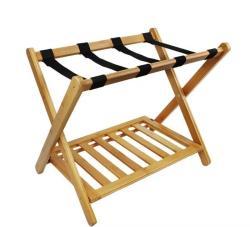 Стойка для багажа деревянная складная устойчивая (арт. 25-5086013)