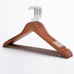 Вешалки деревянные с широкими плечиками для одежды (арт. 25-5086050)