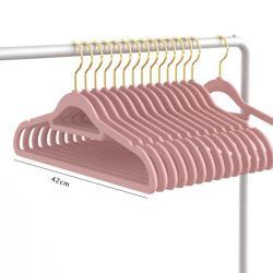 Вешалка деревянная круглая натурально-коричневая для одежды (арт. 25-5086060)