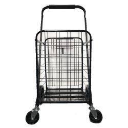 Тележка складная металлическая с колесами для покупок (арт. 25-5086070)