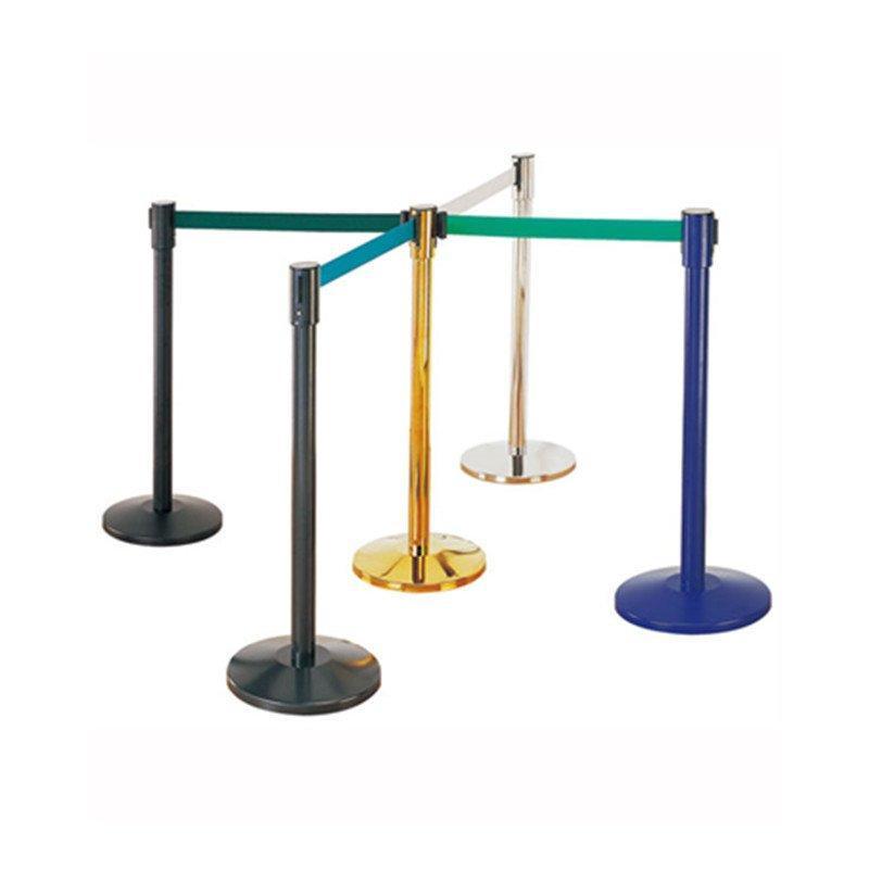 Стойка барьерная выдвижная из нержавеющей стали для очередей (арт. 25-5086101)