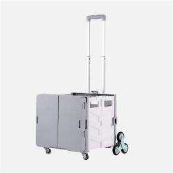 Тележка для покупок с регулируемой ручкой и 4 колесами (арт. 25-5086130)