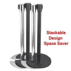 Барьер ограждающий с двойной лентой для контроля толпы (арт. 25-5086150)