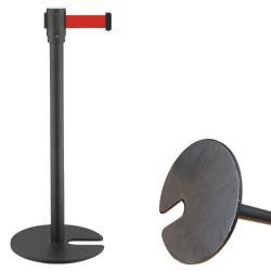 Барьер для очереди выдвижной контроль толпы аэропорт музей (арт. 25-5086165)