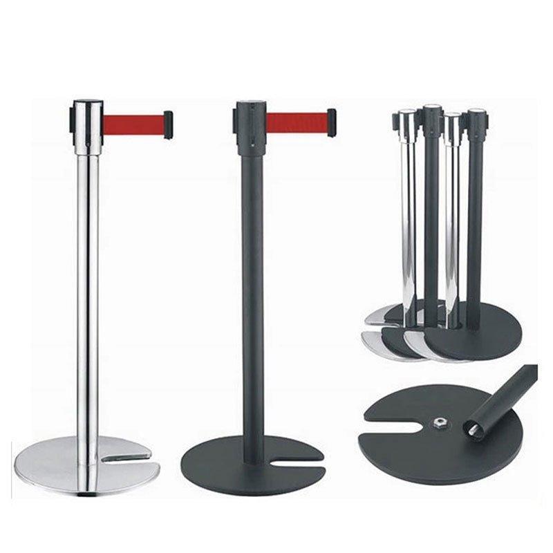 Стойка барьерная с выдвижной лентой из нержавеющей стали (арт. 25-5086167)