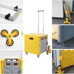 Тележка складная на колесах для покупок 80 фунтов (арт. 25-5086178)