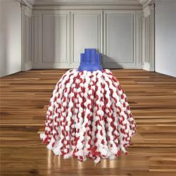 Швабра круглая легкая с алюминиевой ручкой для уборки (арт. 25-5086212)