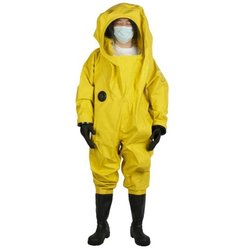 Костюм защитный химостойкий герметичный желтый ПВХ (арт. 25-5086321)