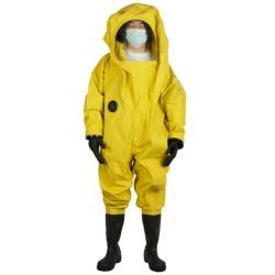 Костюм защитный химостойкий герметичный желтый ПВХ (арт. 25-5086321)