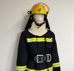 Костюм пожарного влагостойкий огнеупорный CE EN469 (арт. 25-5086539)