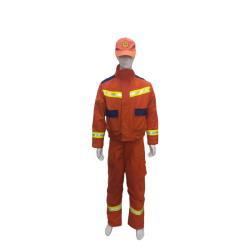 Костюм пожарного огнестойкий с каской и перчатками Nomex (арт. 25-5086630)