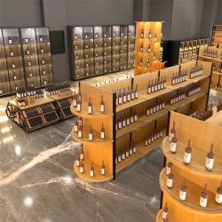 Стеллаж для вина современный дизайн магазина (арт. 25-19080051)