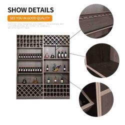 Шкаф для вина стеклянный алюминиевый с бочкой (арт. 25-19080058)