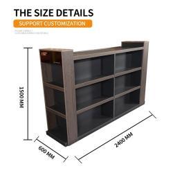 Стеллаж для вина островной стиль супермаркет (арт. 25-19080060)