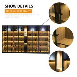 Шкаф-витрина для вина с полками для супермаркета (арт. 25-19080064)