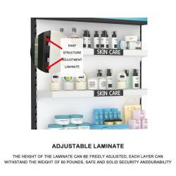 Стойка для косметики деревянная на заказ (арт. 25-19080090)