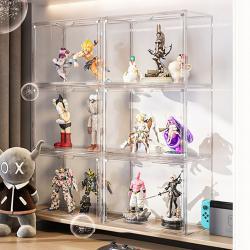 Шкаф-витрина для фигурок с логотипом и стеклом (арт. 25-19080094)