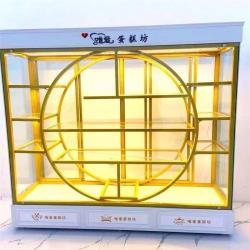 Шкаф витрина для выпечки деревянный на заказ (арт. 25-19080106)