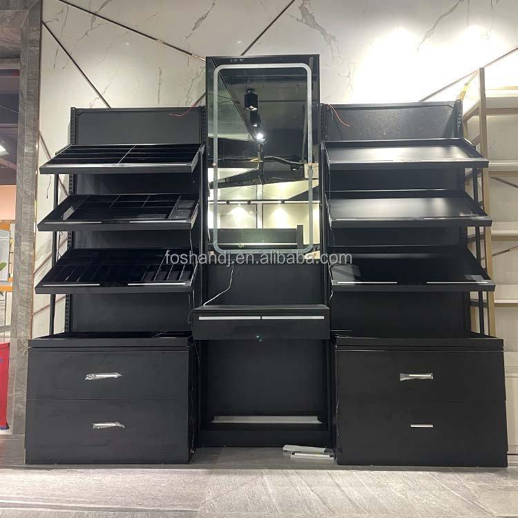 Стеллаж для ногтей с подсветкой для салона красоты (арт. 25-19080109)