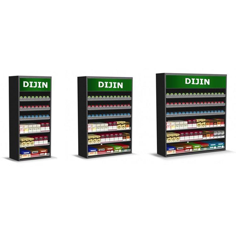 Стойка для сигарет из металла и дерева для магазинов (арт. 25-19080114)