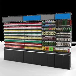 Стеллажи для сигарет выдвижные легкие дисплейные (арт. 25-19080115)