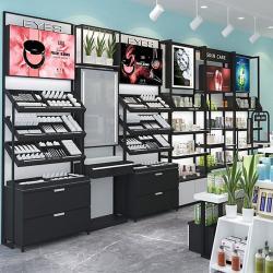 Стеллаж для косметики и парфюмерии с витриной (арт. 25-19080122)