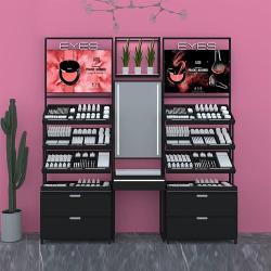 Стеллаж для косметики и парфюмерии с витриной (арт. 25-19080122)