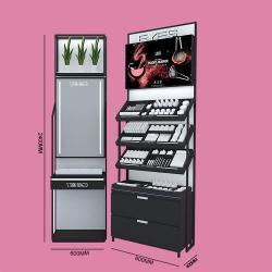 Стеллаж для косметики и парфюмерии с витриной (арт. 25-19080122)