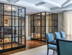 Винный шкаф из нержавеющей стали с постоянной температурой (арт. 25-19080129)