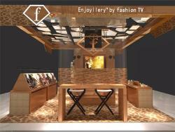 Киоск из массива дерева для кафе и торговых центров (арт. 25-19080134)