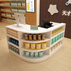 Стойка кассира с полками для магазина самообслуживания (арт. 25-19080140)