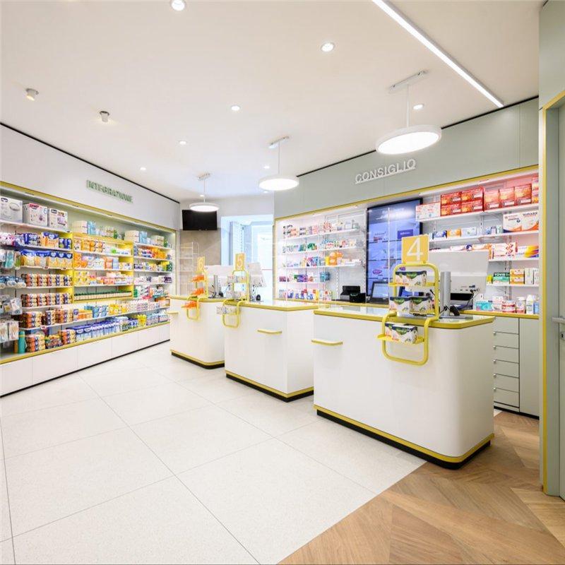 Стеллаж для витаминов с натуральным дизайном и планировкой (арт. 25-19080148)