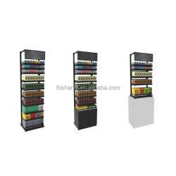 Стеллаж металлический для табака с полками и стойкой (арт. 25-19080156)