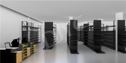 Стеллажи для супермаркета 3D дизайн складские полки (арт. 25-19080170)