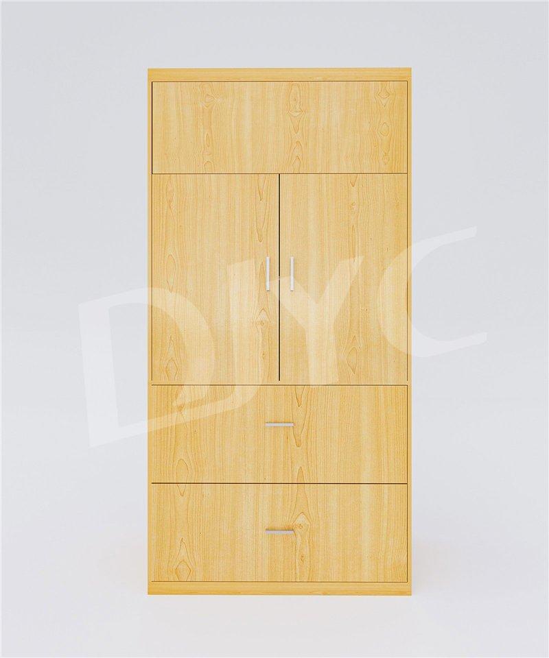 Шкаф для одежды недорогой с полками и вешалками (арт. 25-19080173)