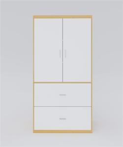 Шкаф для одежды недорогой с полками и вешалками (арт. 25-19080173)