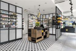 Мебель для аптеки с витриной и стойкой (арт. 25-19080187)