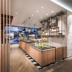 Барная стойка для кофейни с декором для чайного магазина (арт. 25-19080244)