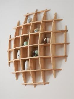 Полка настенная деревянная для чая и декора (арт. 25-19080262)