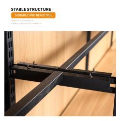 Стеллаж деревянный для супермаркета односторонний (арт. 25-19080267)