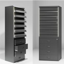 Полка для сигарет металлическая разборная с толкателем (арт. 25-19080274)