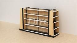 Стеллаж для магазина из дерева и стали, стандартные полки (арт. 25-19080285)