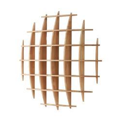 Полка настенная деревянная для декора и хранения (арт. 25-19080301)