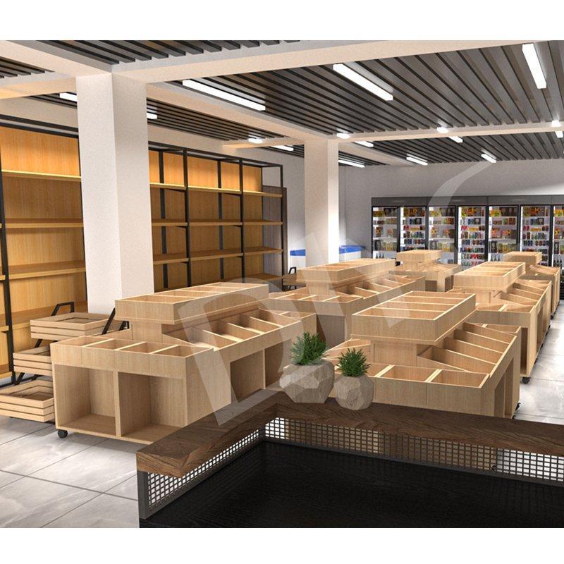 Стеллаж торговый 3D дизайн для закусок и продуктов (арт. 25-19080308)