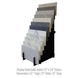 Стеллаж для образцов камня с кварцевыми плитами (арт. 25-19080314)