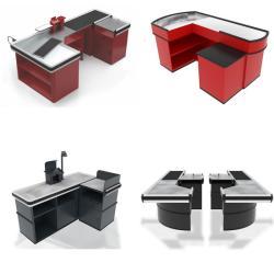 Кассовый стол для супермаркета современный дизайн (арт. 25-19080318)