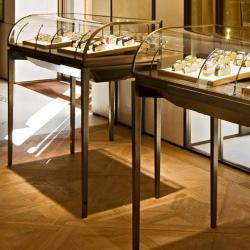 Витрина ювелирного магазина с интерьерным дизайном (арт. 25-19080353)