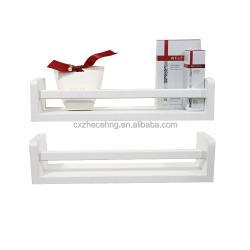 Полка настенная деревянная белая для детской комнаты (арт. 25-19080365)