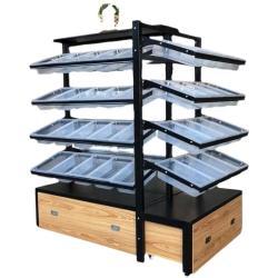 Стеллаж деревянный для снеков и сухофруктов, эконом (арт. 25-19080368)